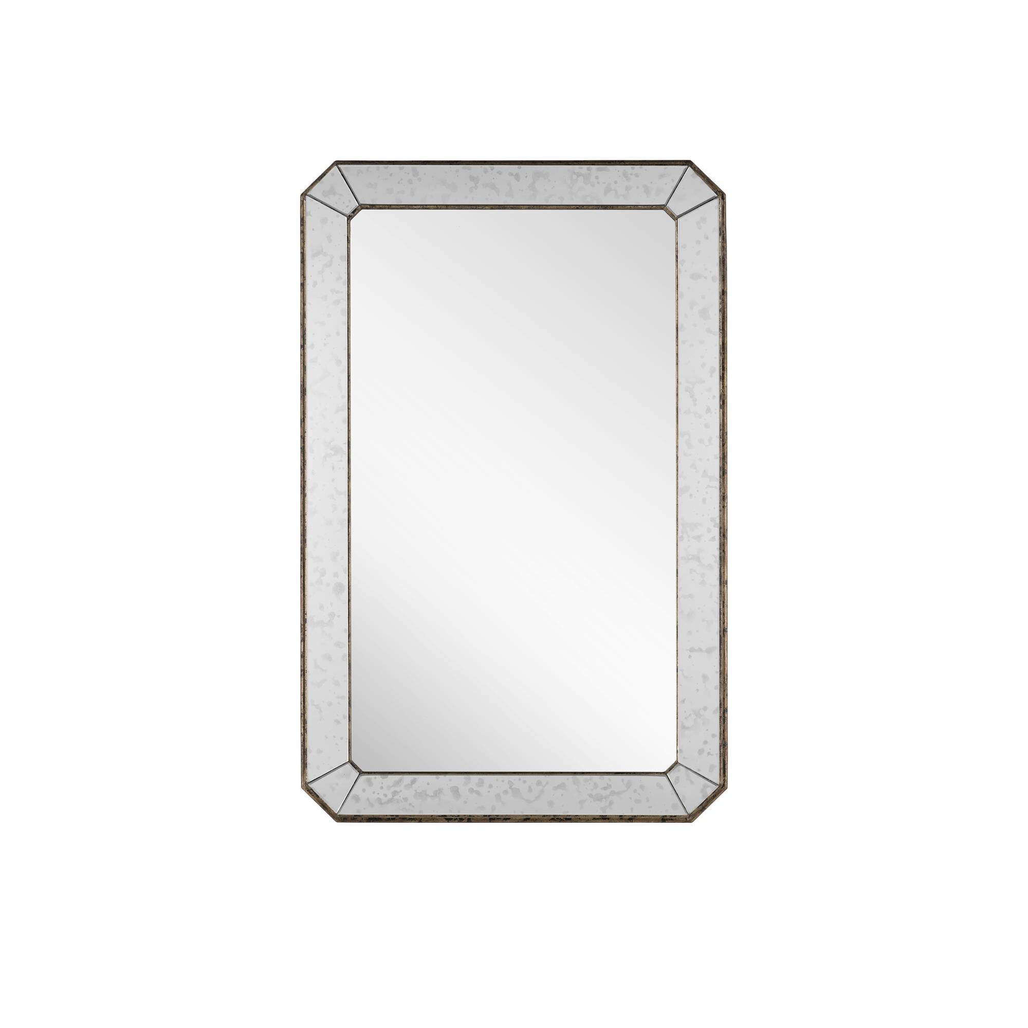 Antiqued Medium Decorative Mirror